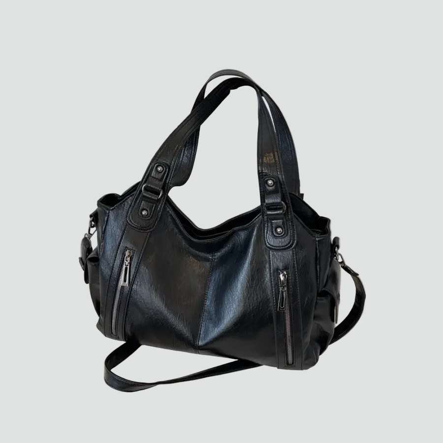 Grand sac femme similicuir bandoulière quotidien bureau voyage