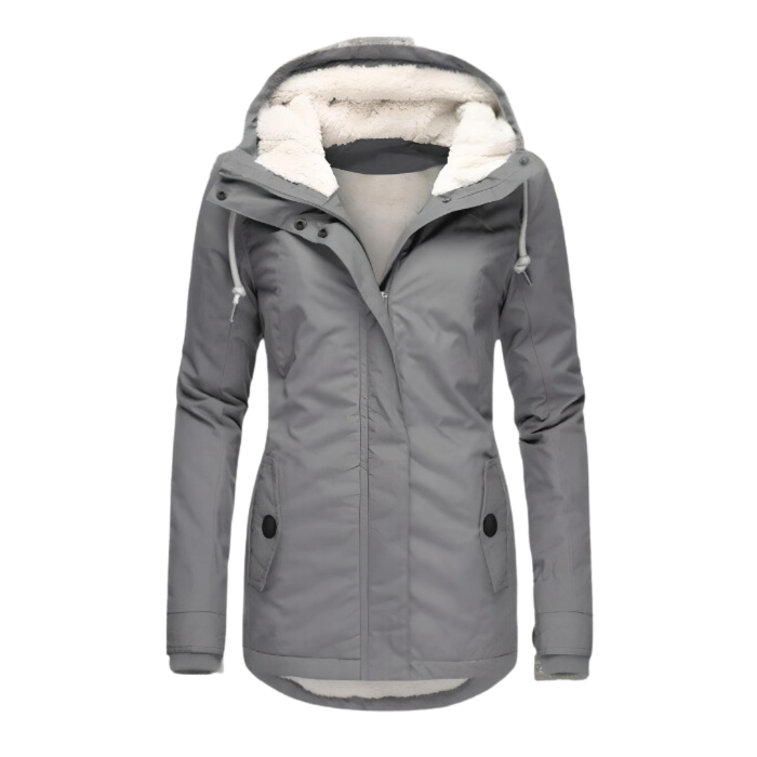Parka femme toutes saisons légère imperméable à capuche