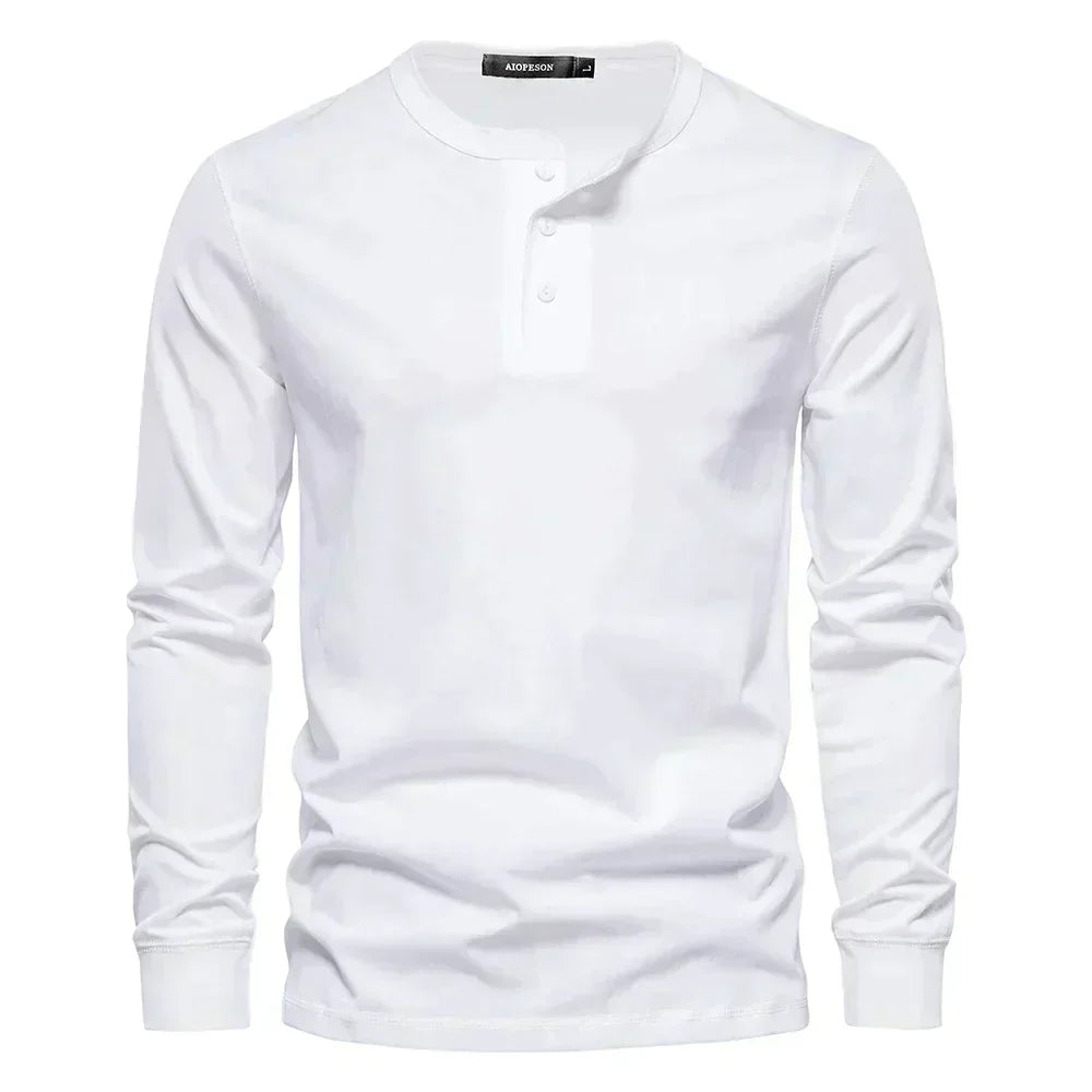 Chemise manches longues homme boutonnée casual confortable