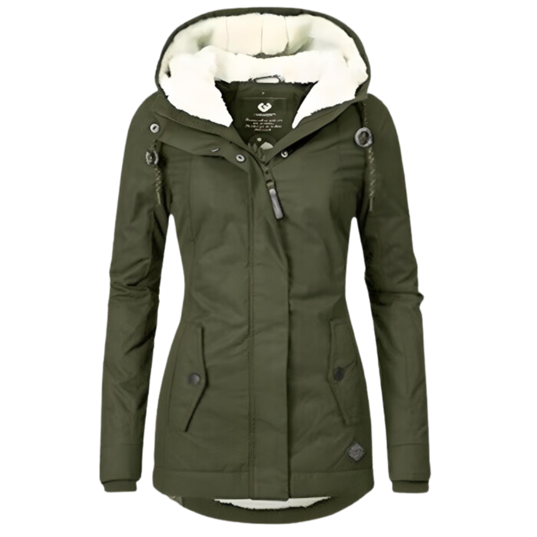 Parka femme toutes saisons légère imperméable à capuche