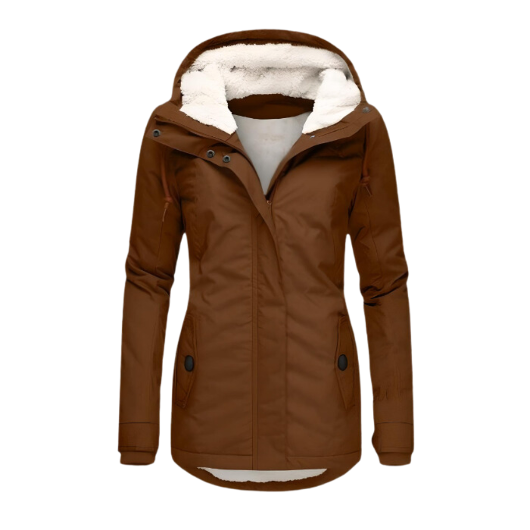 Parka femme toutes saisons légère imperméable à capuche