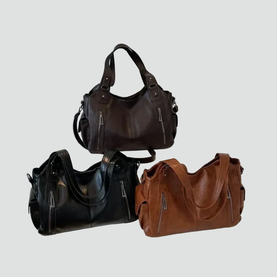 Grand sac femme similicuir bandoulière quotidien bureau voyage