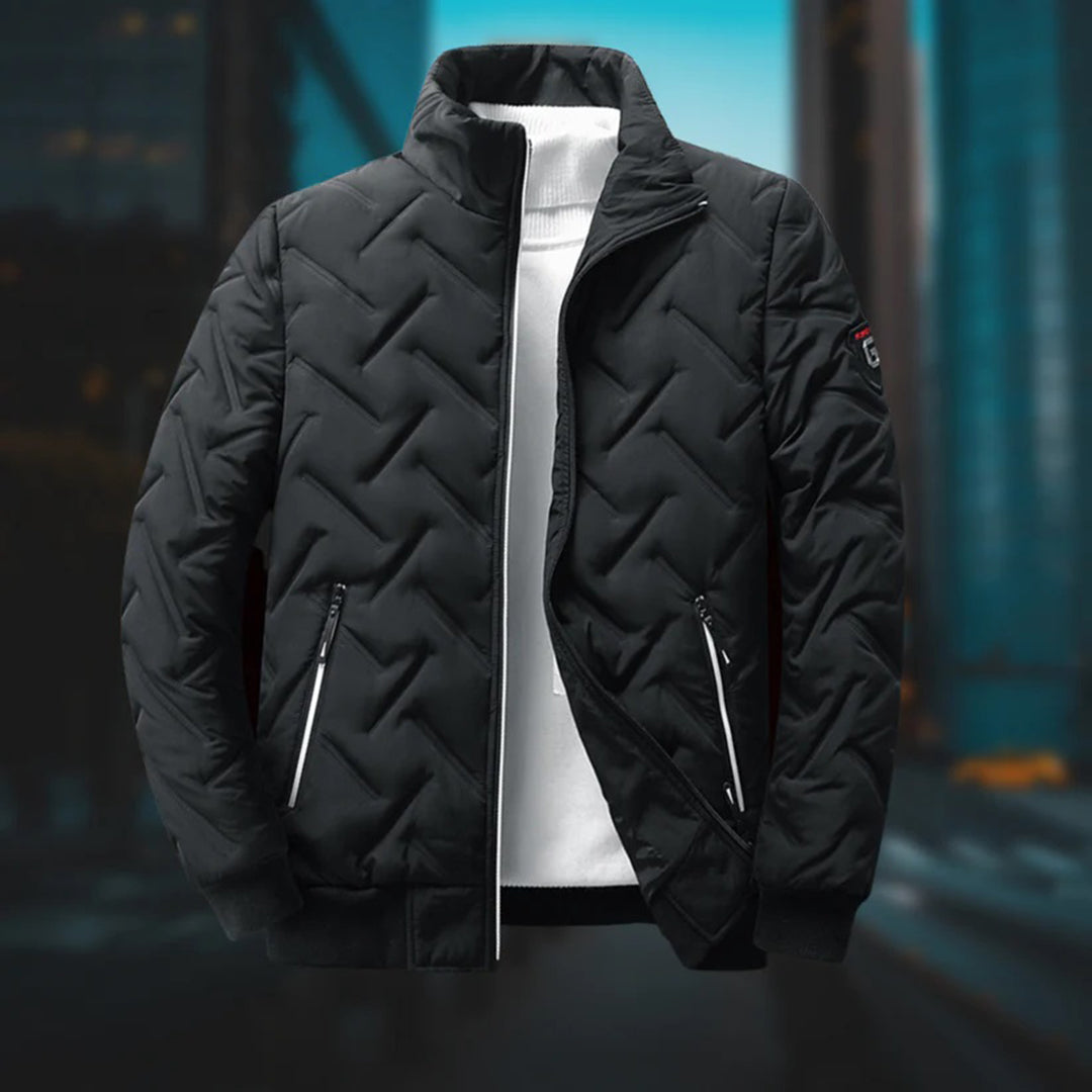 Lightweight men’s puffer jacket by Hugo, insulated for everyday comfort