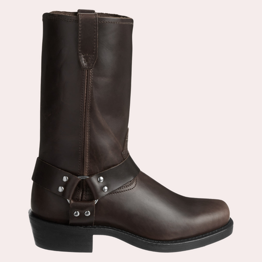 Pánské westernové boty z patinované kůže, autentický rodeový styl