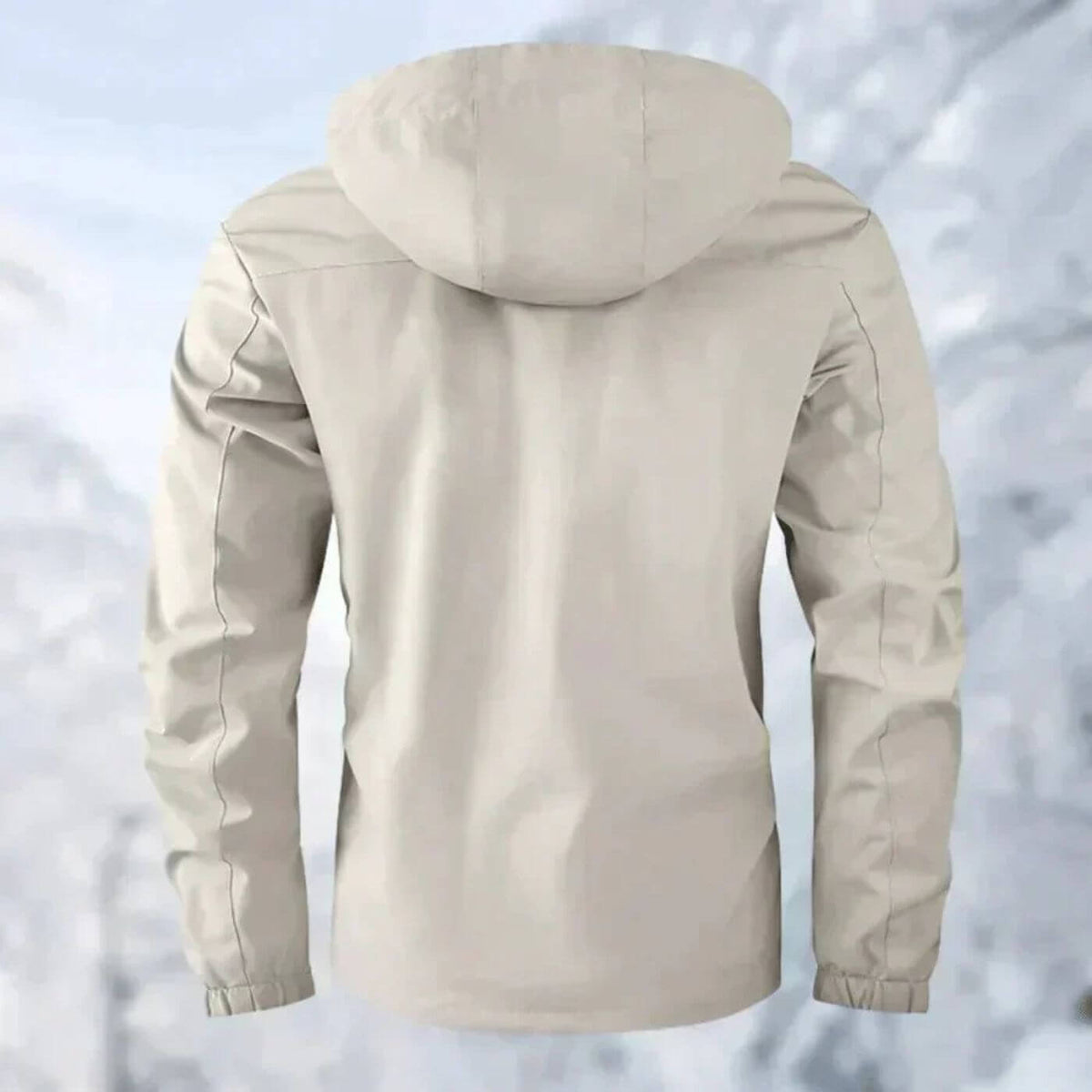 Chaqueta funcional impermeable y cortavientos para hombre, ideal para actividades al aire libre
