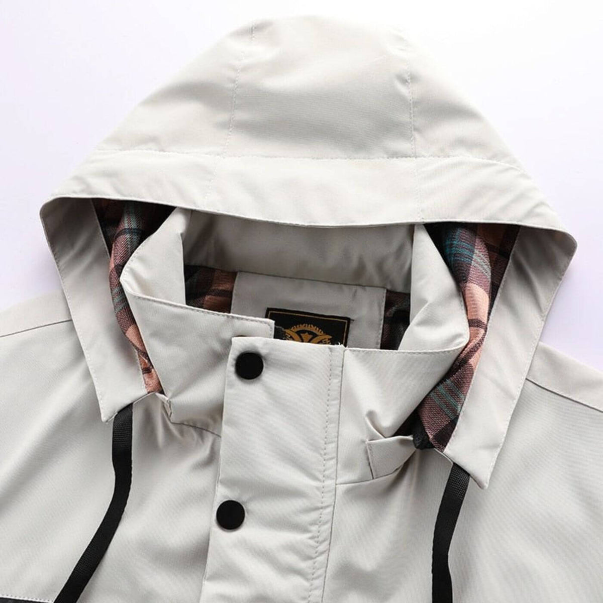Chaqueta funcional impermeable y cortavientos para hombre, ideal para actividades al aire libre