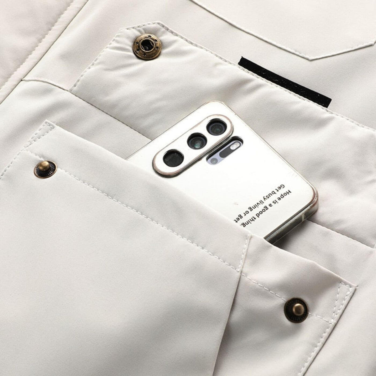 Chaqueta funcional impermeable y cortavientos para hombre, ideal para actividades al aire libre