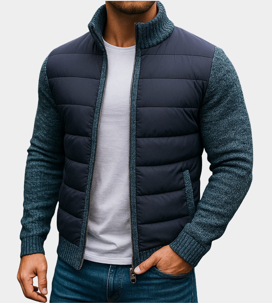 Lehká teplá pánská sportovní bunda pro outdoorové aktivity
