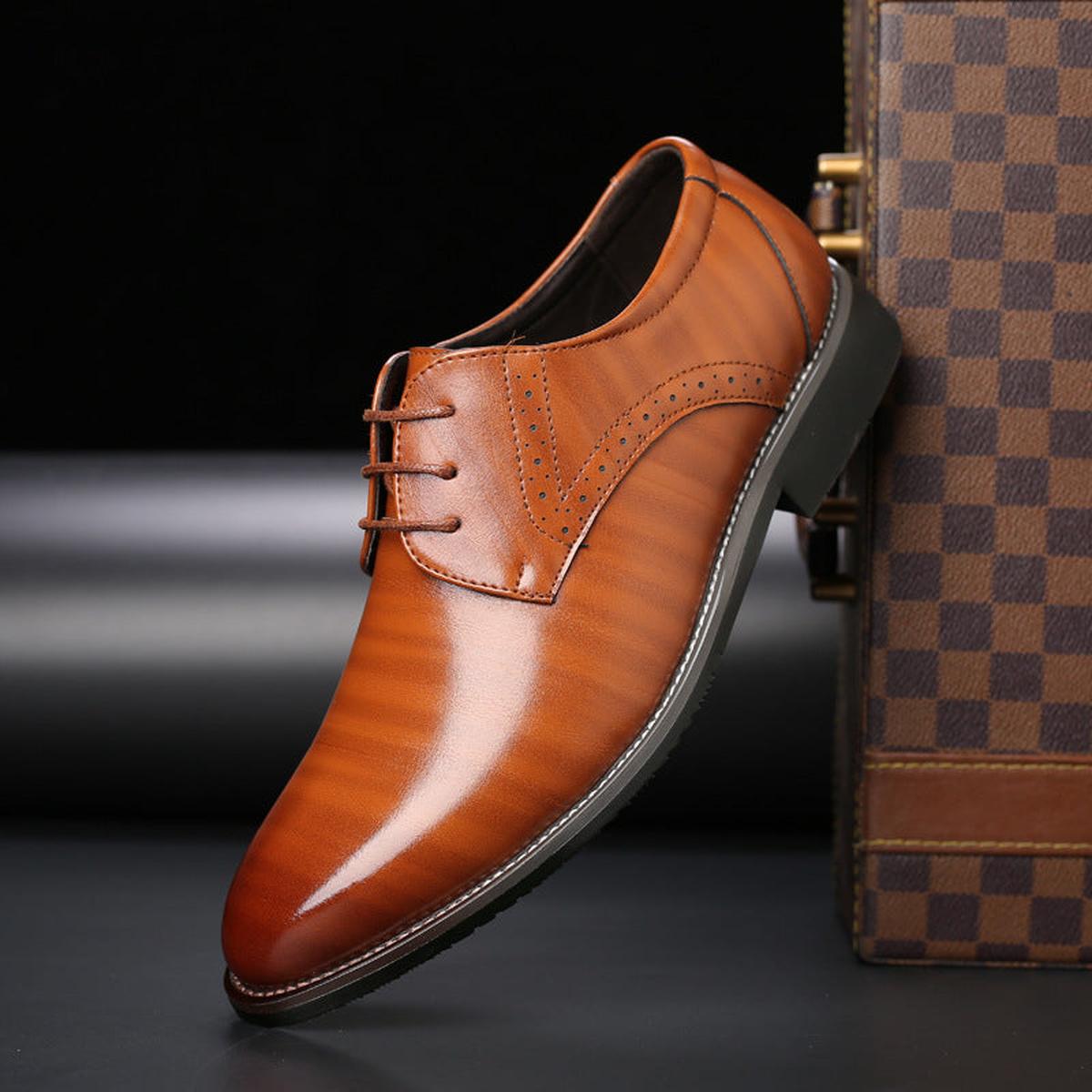 Chaussures lacets homme formelles cuir intemporelles élégantes