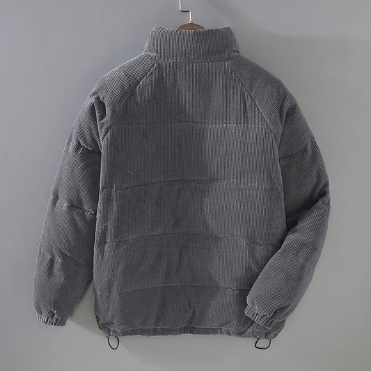 Veste homme velours côtelé coupe soignée automne hiver