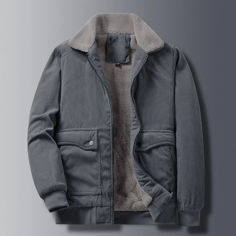 Chaqueta para hombre de corte clásico, estilo de casa de moda refinado
