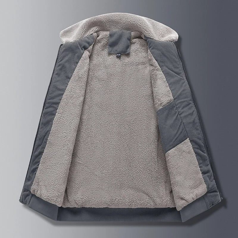 Chaqueta para hombre de corte clásico, estilo de casa de moda refinado