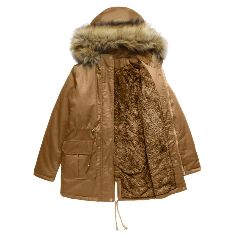 Giacca invernale da donna isolante, calda e funzionale, per l’outdoor