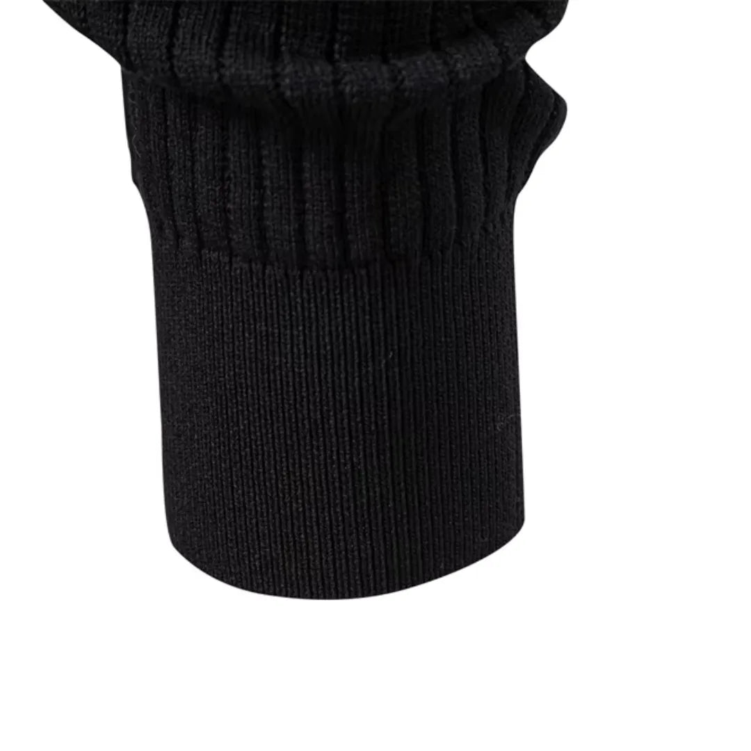 Pull homme col rond boutonné usage quotidien confort smart