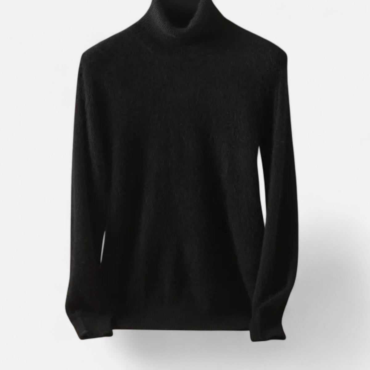 Men’s classic cashmere crew-neck sweater, understated heirloom luxury