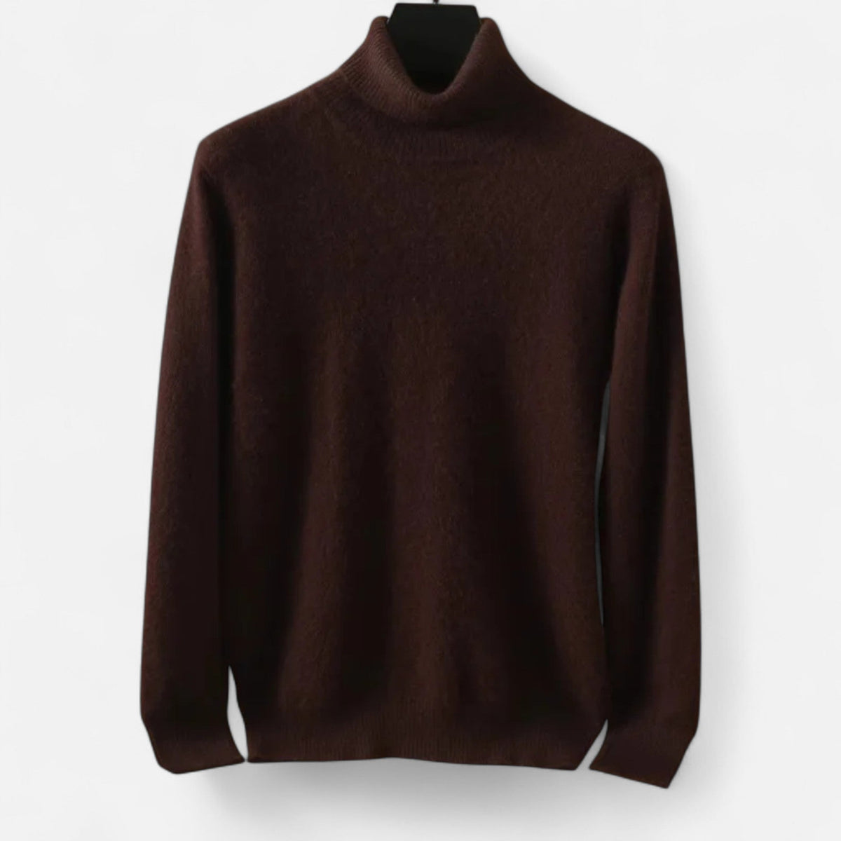 Men’s classic cashmere crew-neck sweater, understated heirloom luxury