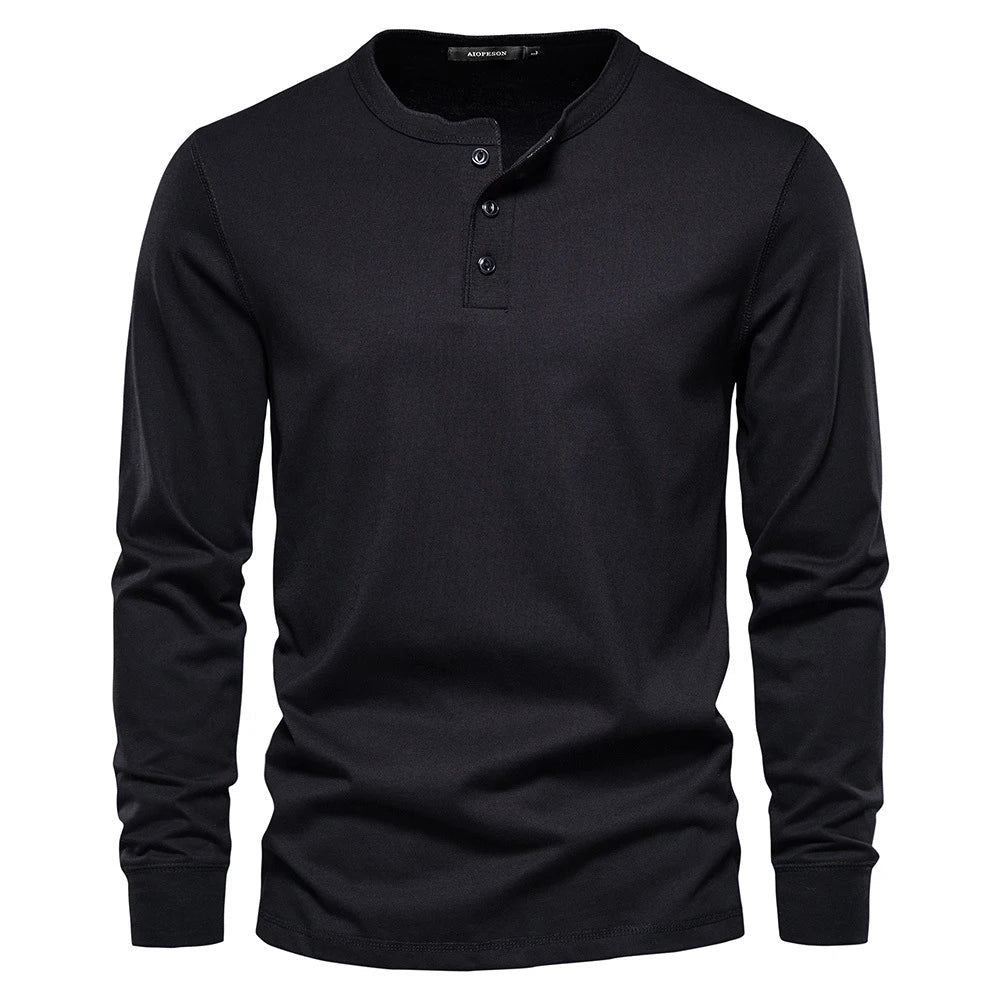 Chemise manches longues homme boutonnée casual confortable