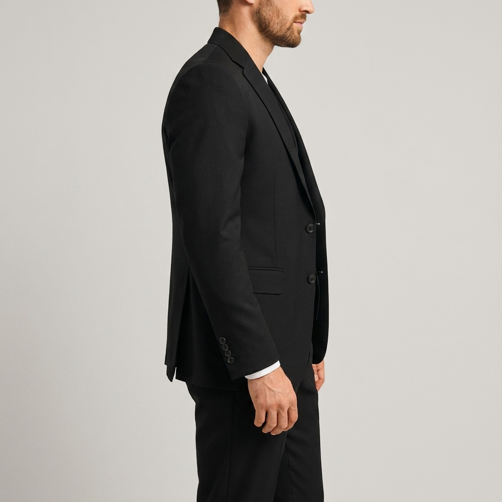 Pánský elegantní třídílný oblek se sakem, vestou a kalhotami