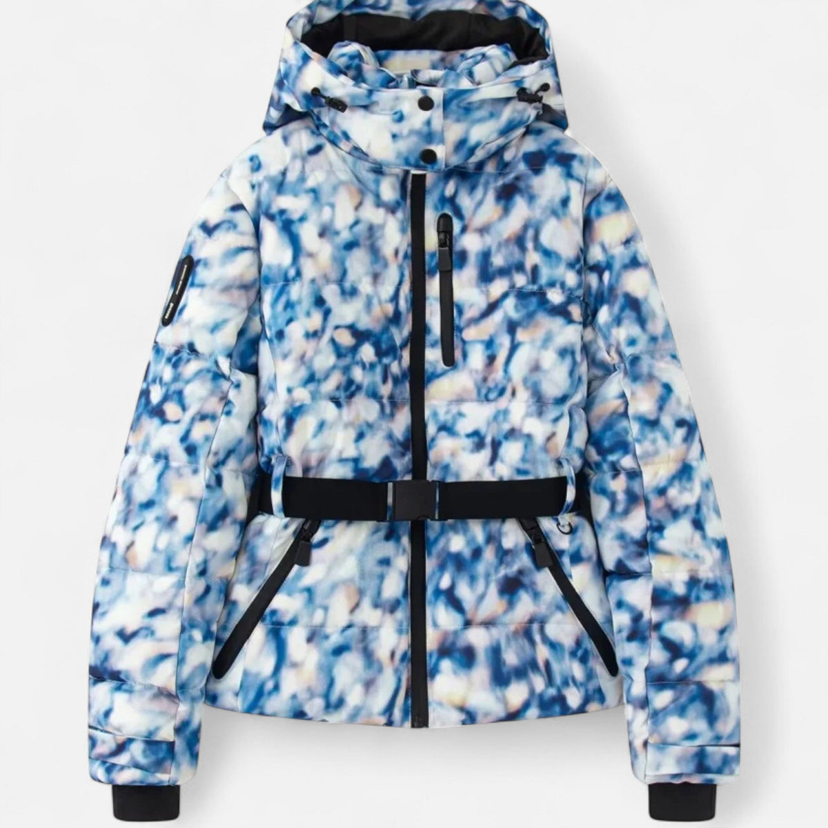Chaqueta de esquí entallada para mujer, impermeable, elegante y de alto rendimiento