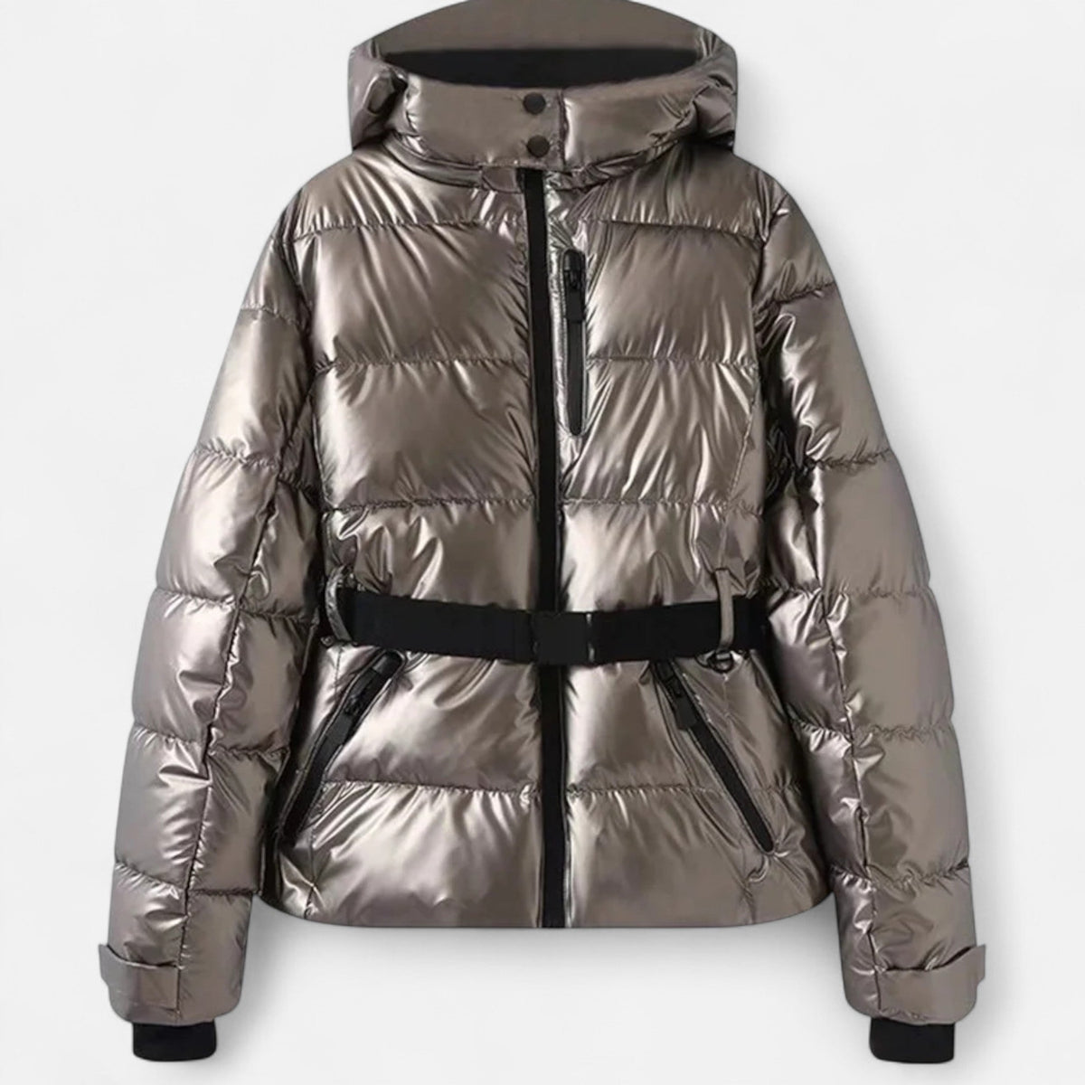 Chaqueta de esquí entallada para mujer, impermeable, elegante y de alto rendimiento
