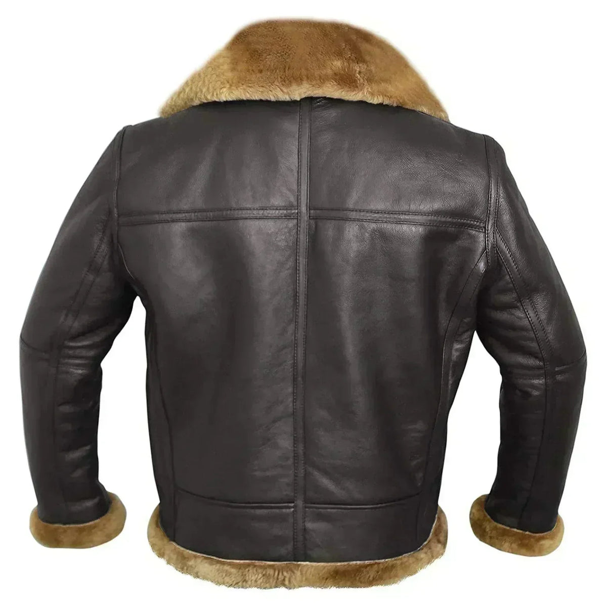 Blouson aviateur homme classique fermeture éclair col côtelé