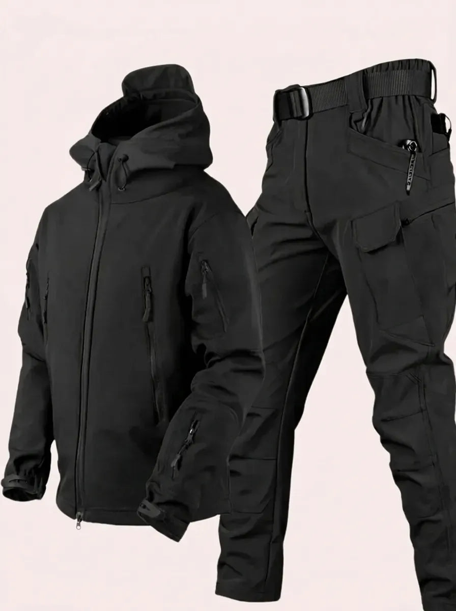 Ensemble homme veste et pantalon hiver chaud coordonné