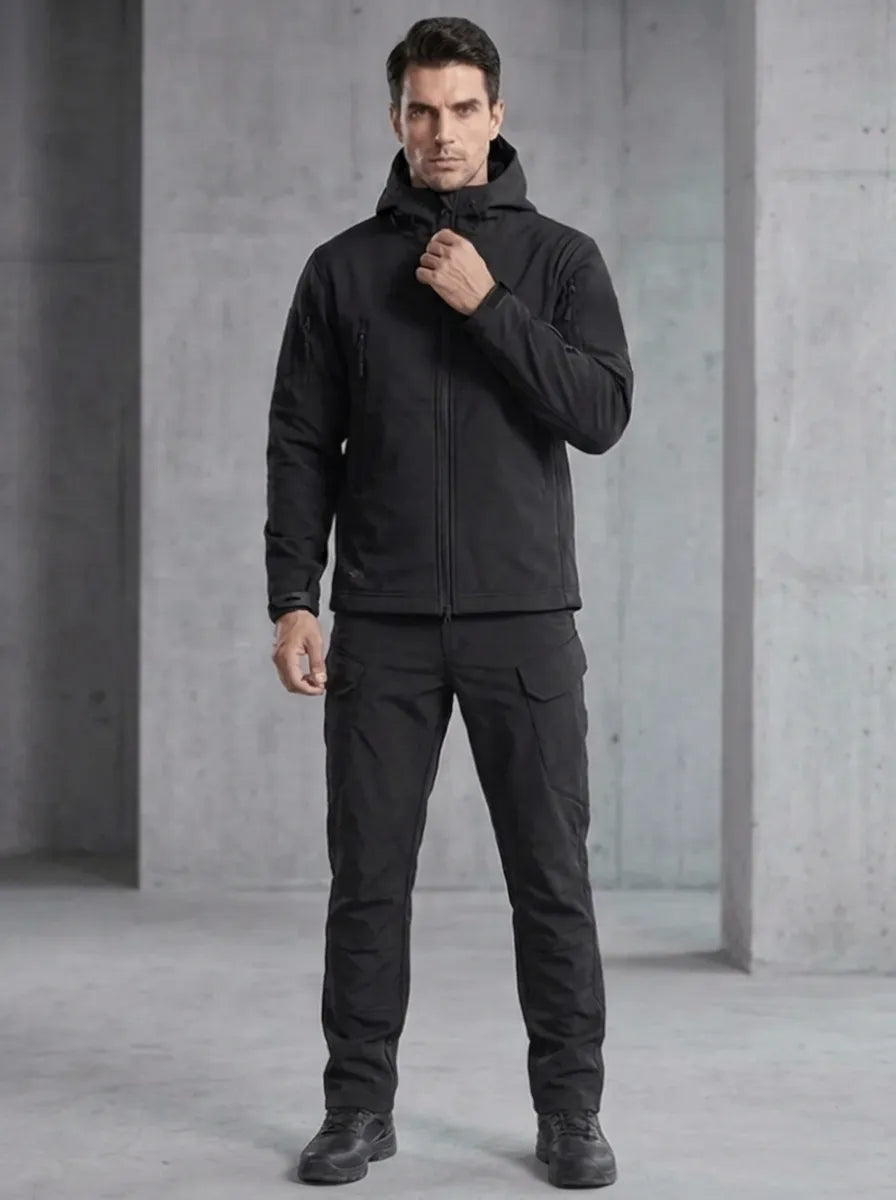 Ensemble homme veste et pantalon hiver chaud coordonné