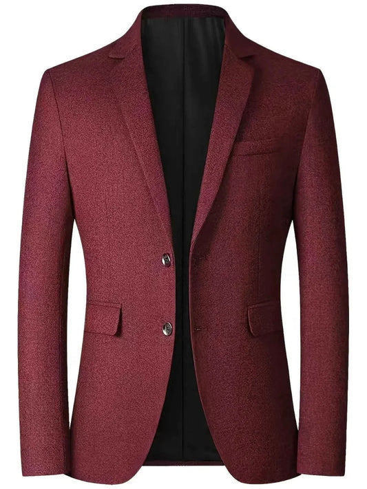 Veste costume homme moderne coupe nette lignes épurées