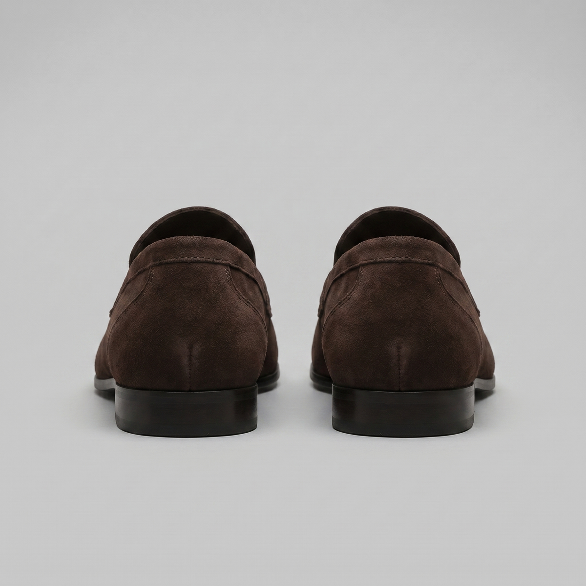 Mocassins homme daim penny smart casual bureau tendance