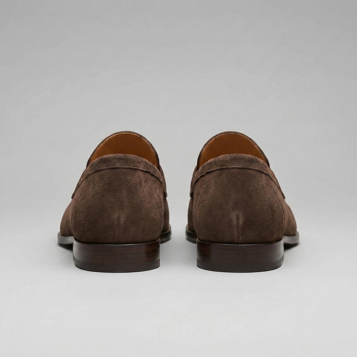 Mocassins homme daim penny smart casual bureau tendance