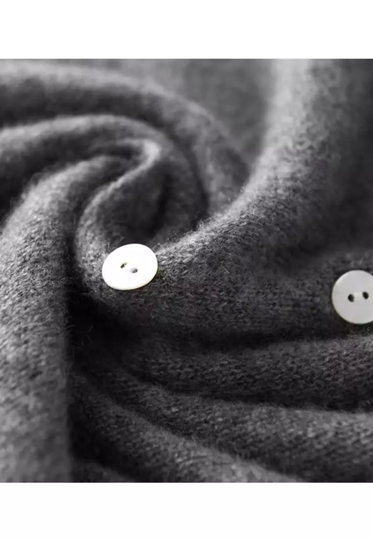 Maglione da donna Gabrielle in cashmere lavorato a maglia, caldo, raffinato e morbido