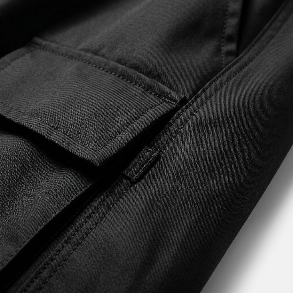 Pantalon Cargo en Coton Taille à Cordon pour Femme