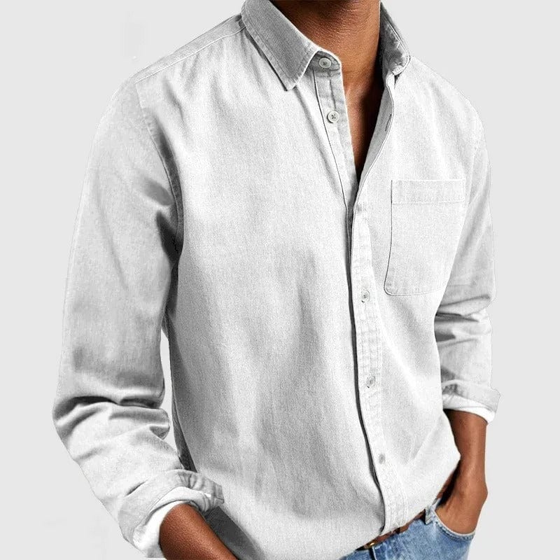 Chemise homme coupe premium casual structure quotidien