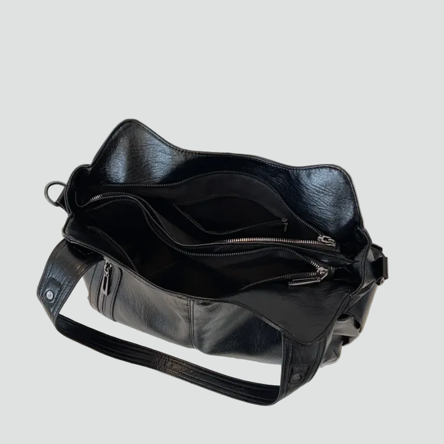 Grand sac femme similicuir bandoulière quotidien bureau voyage
