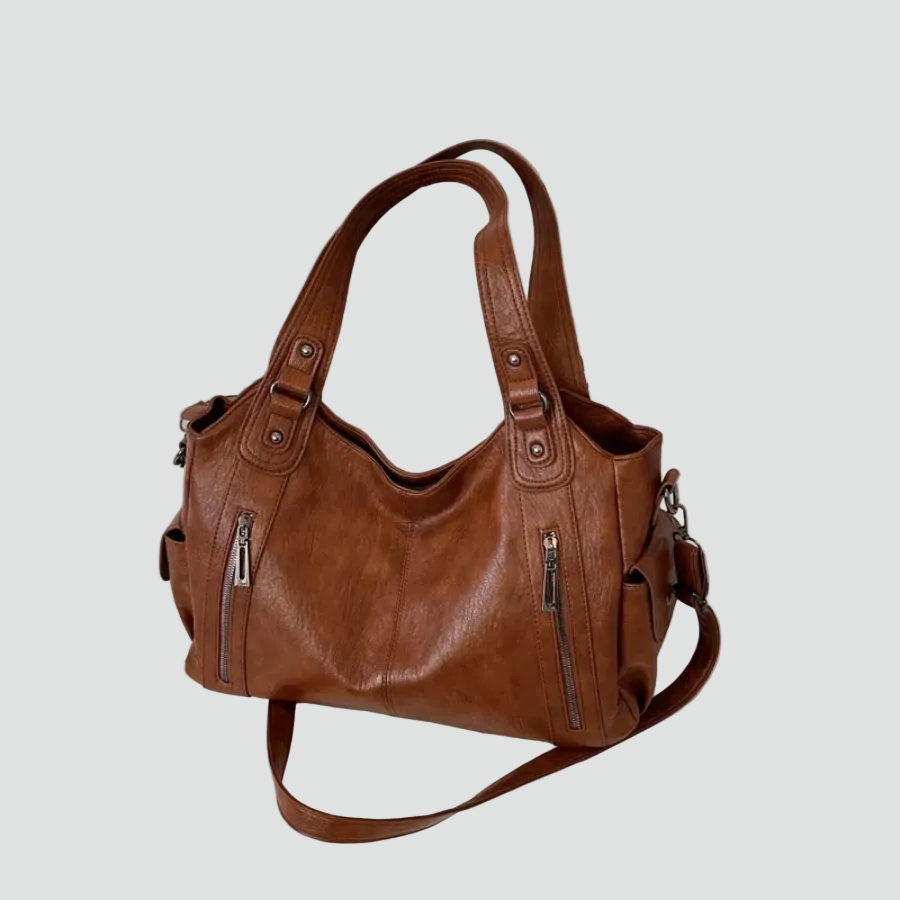 Grand sac femme similicuir bandoulière quotidien bureau voyage