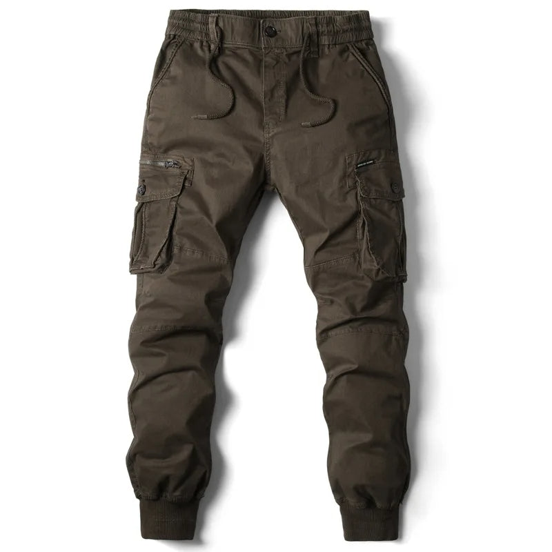 Jogger cargo homme utilitaire résistant style épuré