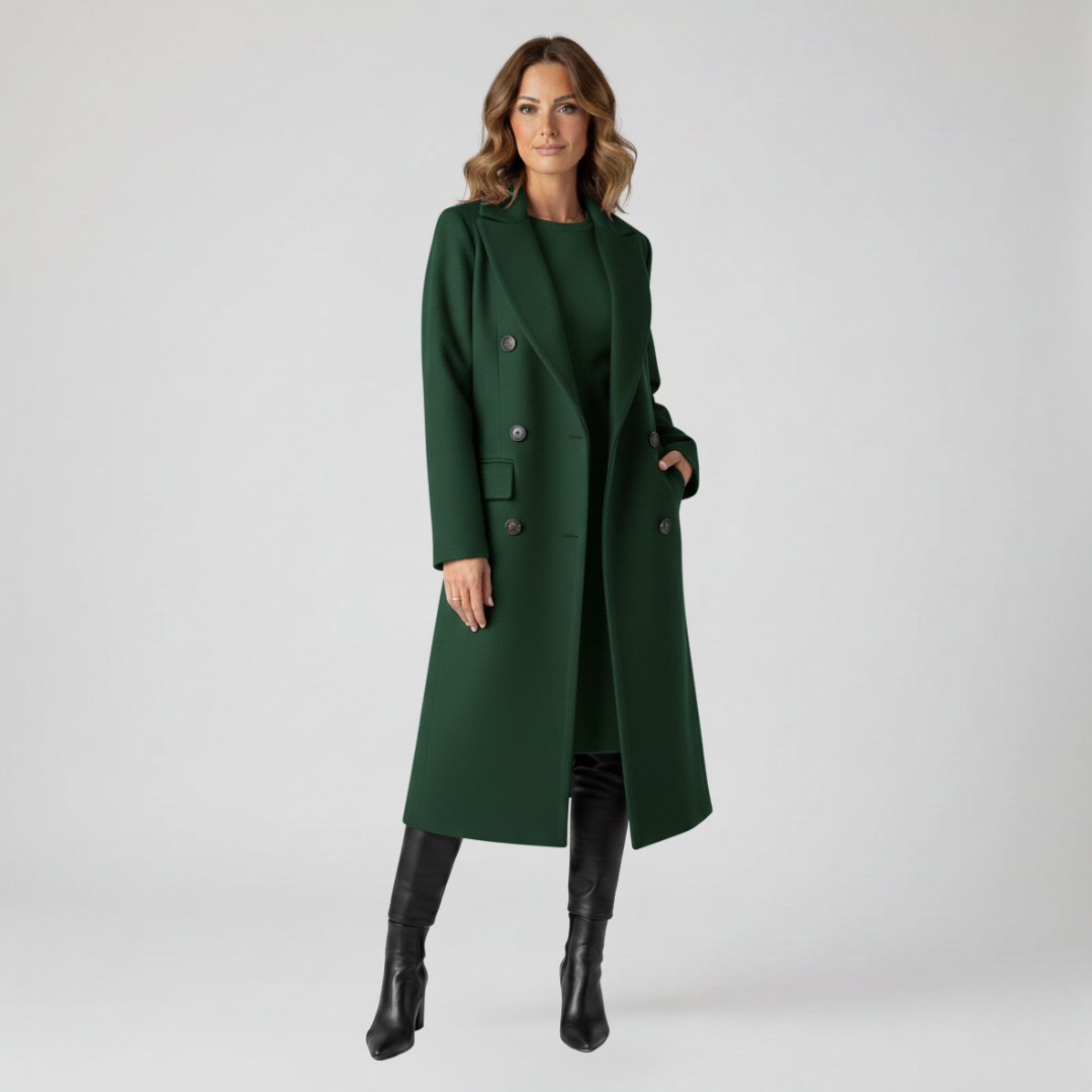 Manteau long élégant Lysa