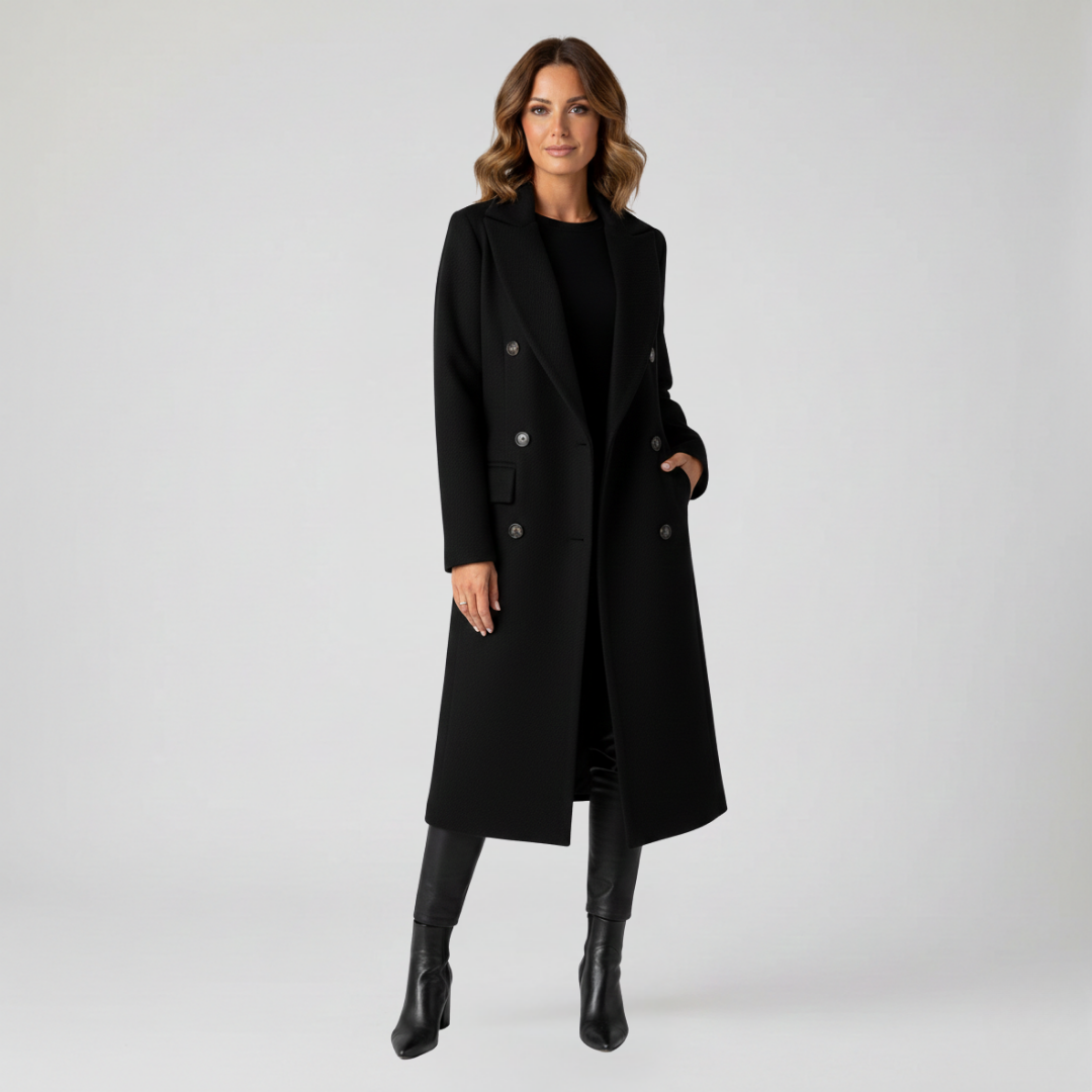 Manteau long élégant Lysa