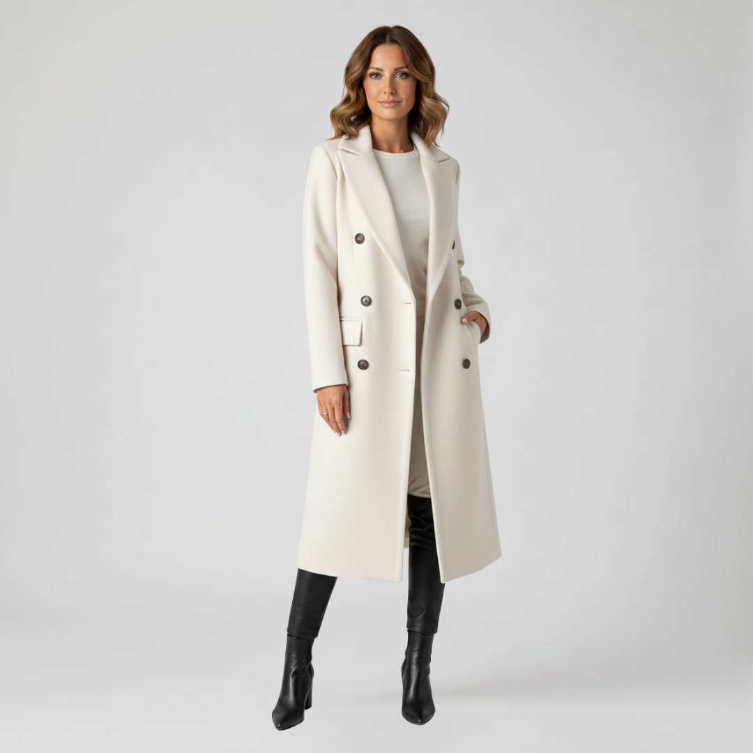 Manteau long élégant Lysa
