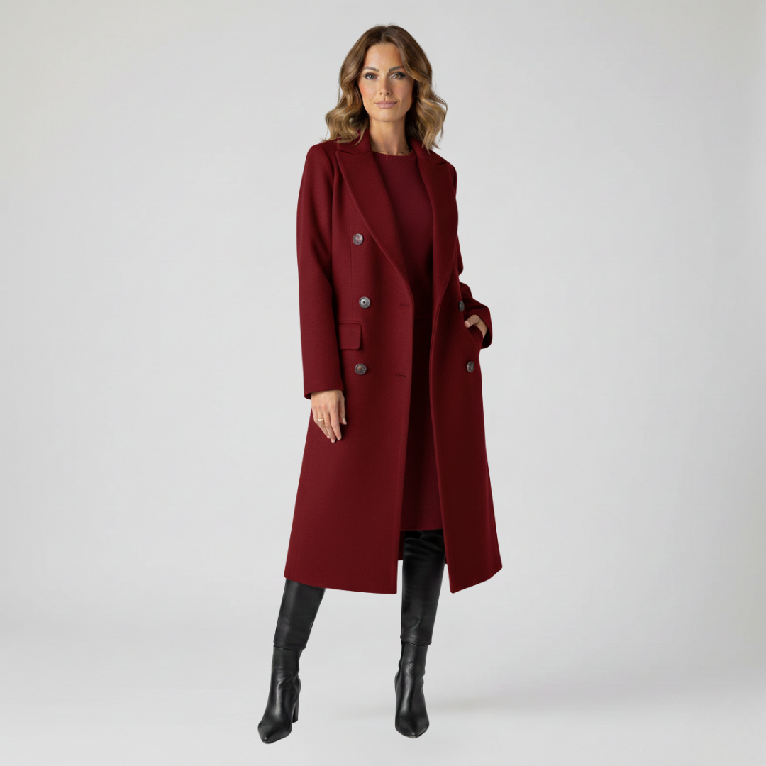 Manteau long élégant Lysa