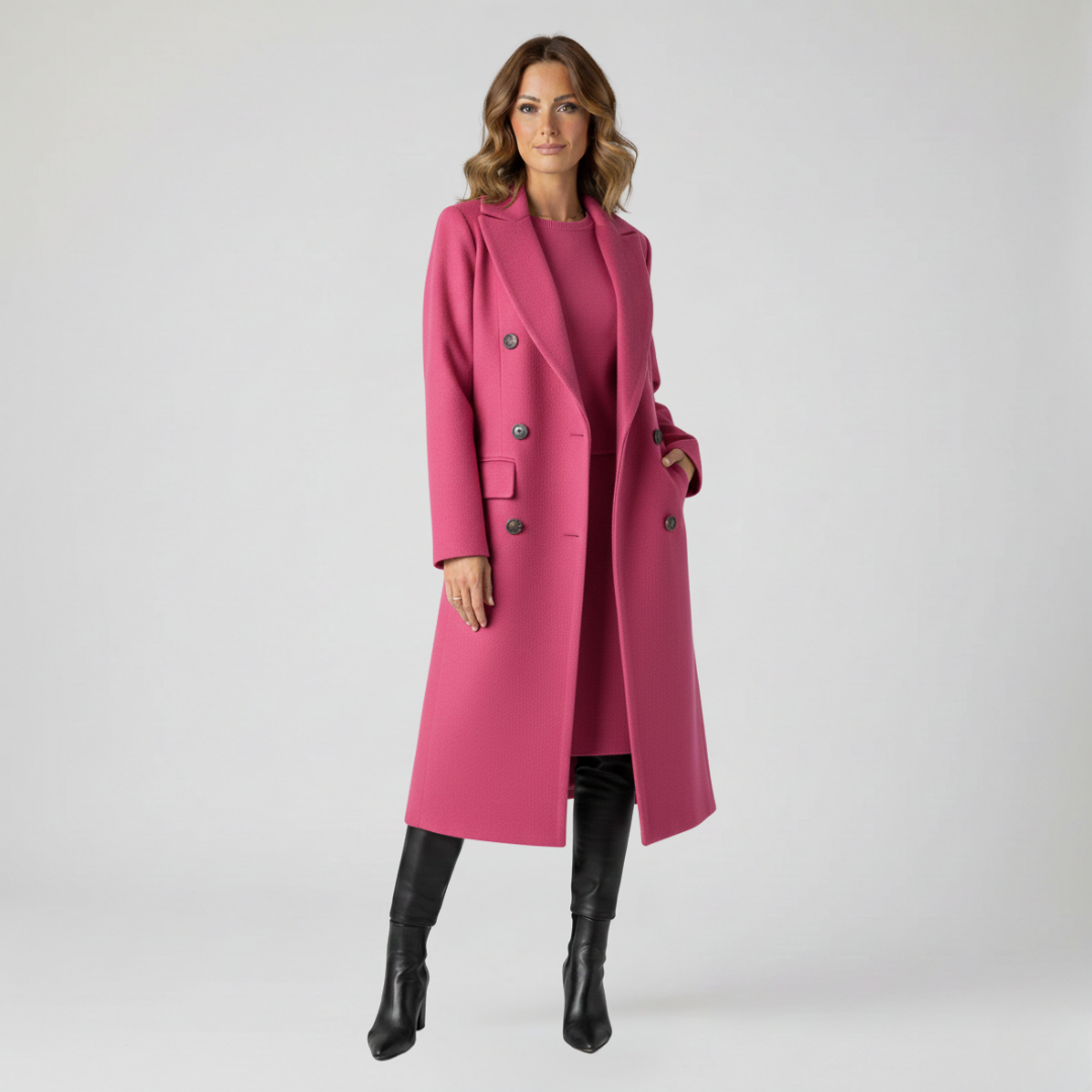 Manteau long élégant Lysa