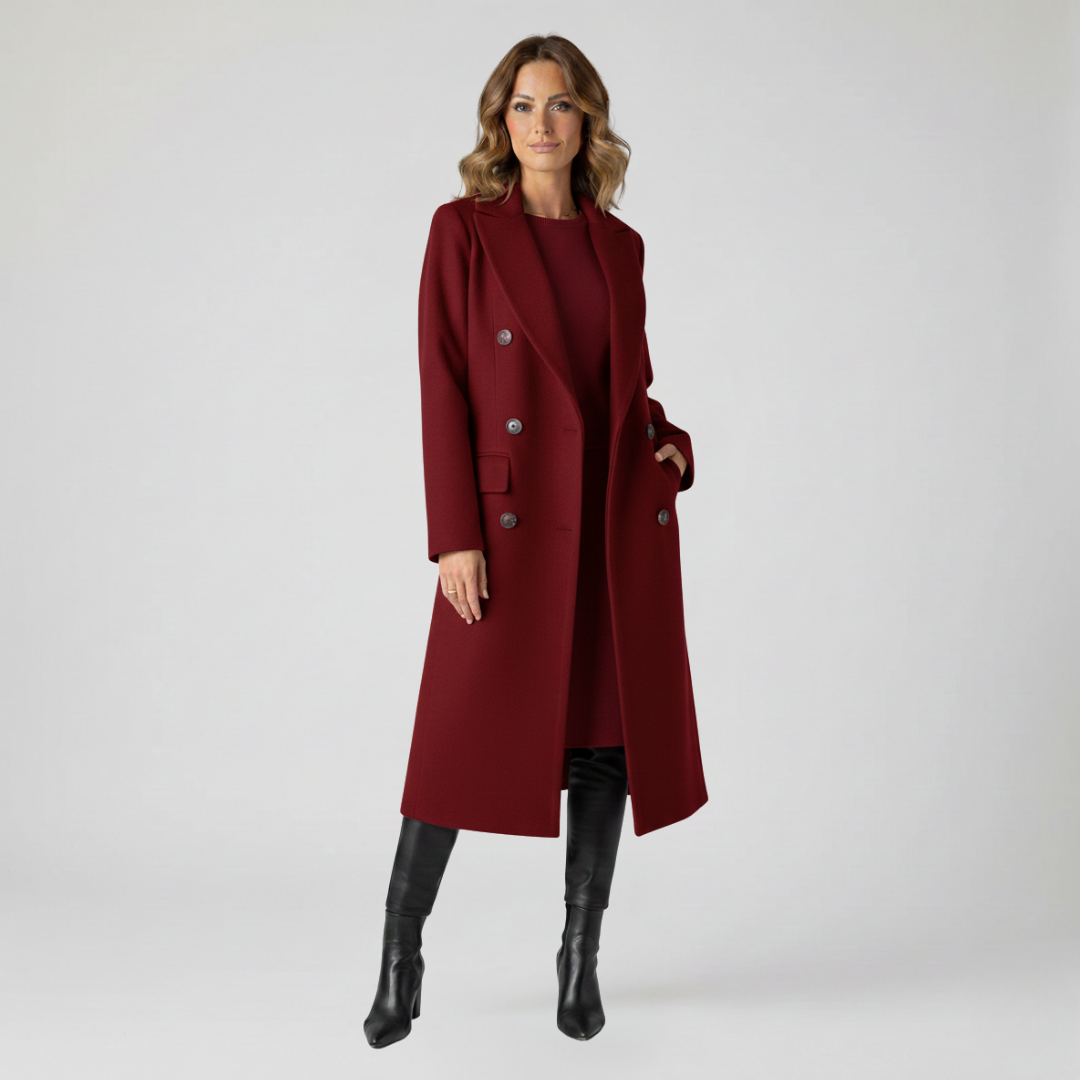 Manteau long élégant Lysa