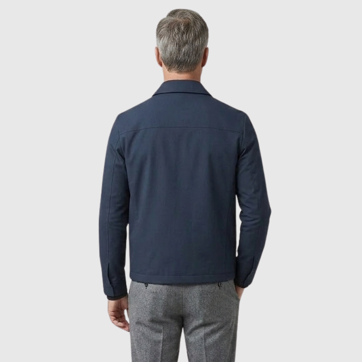 Veste légère homme mi-saison fermeture zippée coupe ajustée