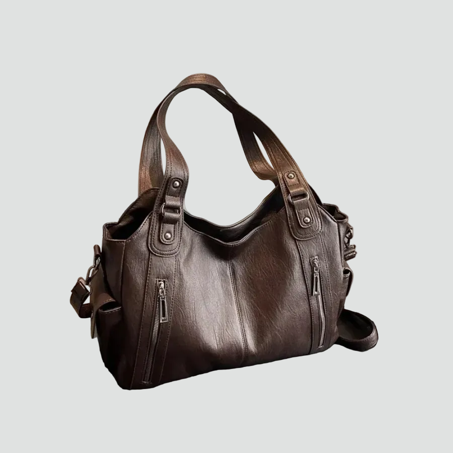 Grand sac femme similicuir bandoulière quotidien bureau voyage