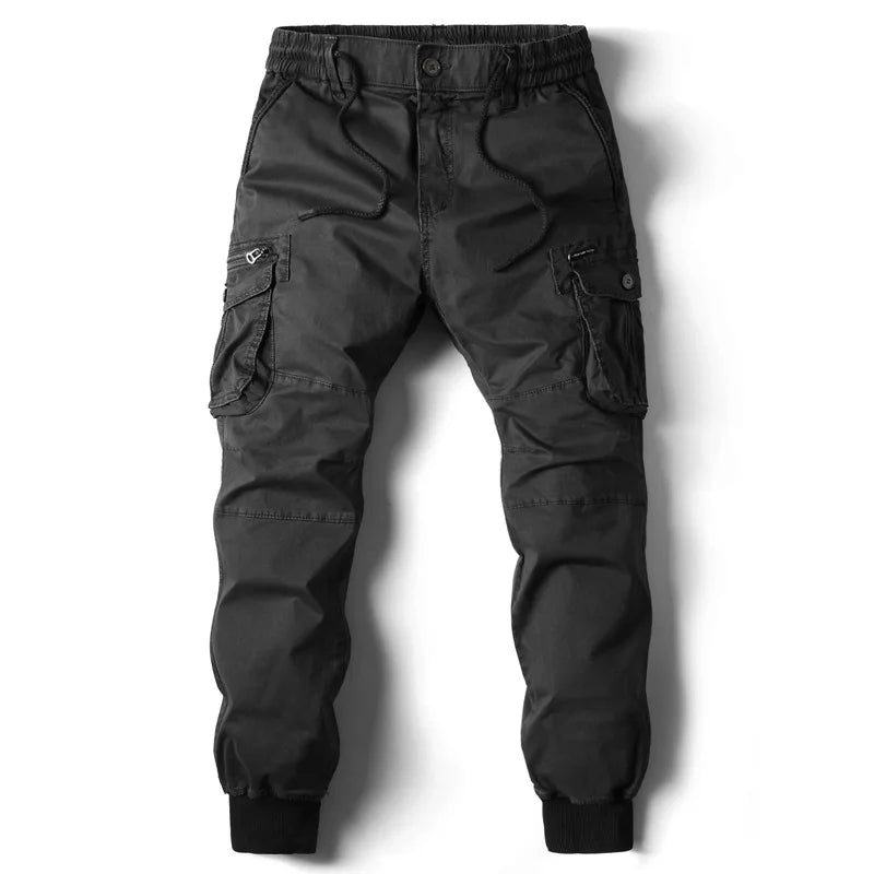 Jogger cargo homme utilitaire résistant style épuré