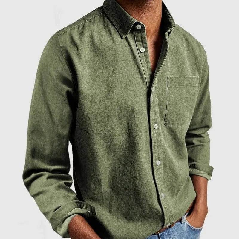 Chemise homme coupe premium casual structure quotidien