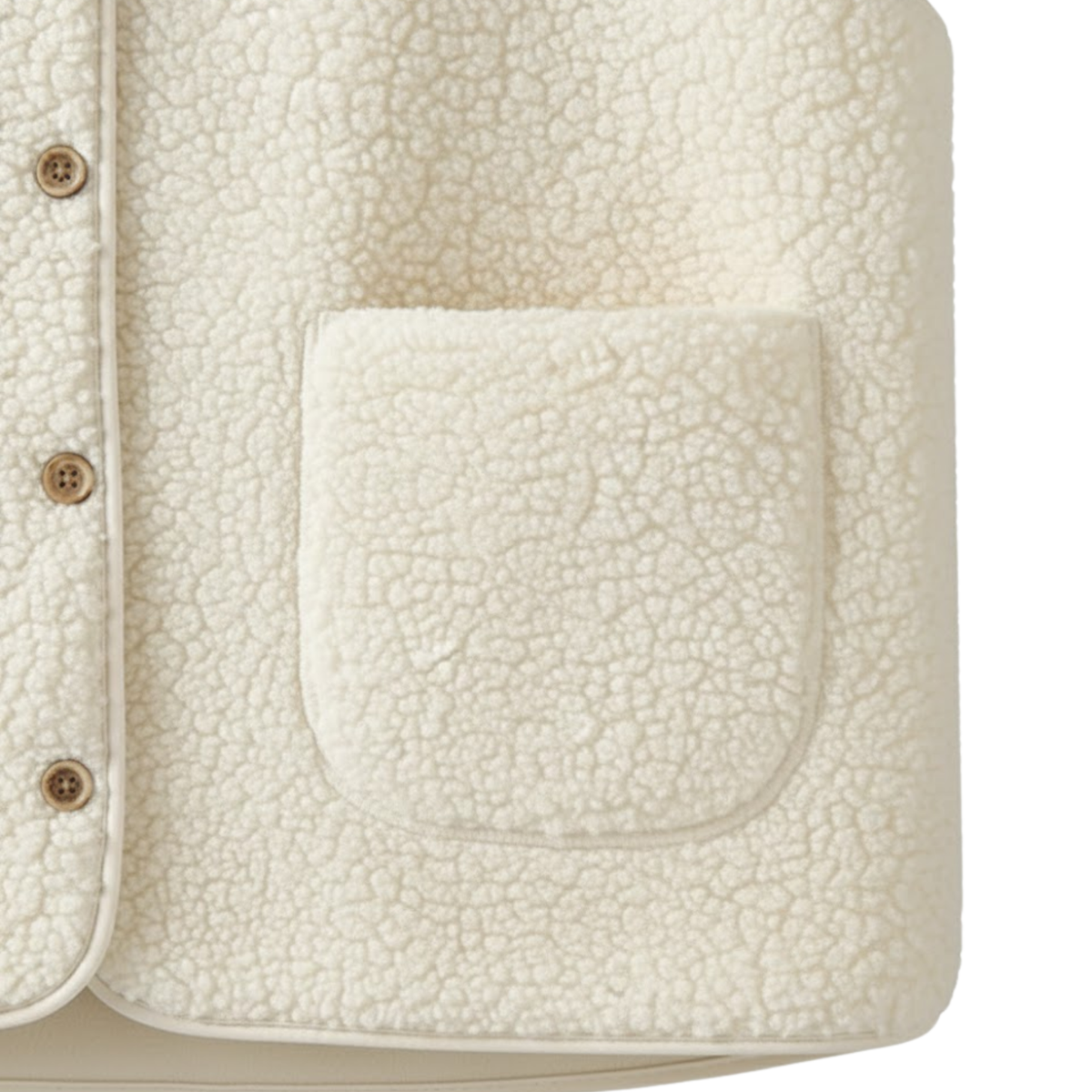 Gilet femme polaire teddy sans manches coupe ample chaud