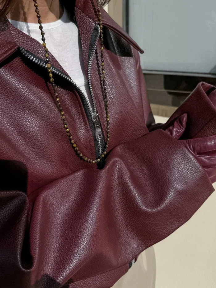 Veste Courte Construction Robuste pour Femme
