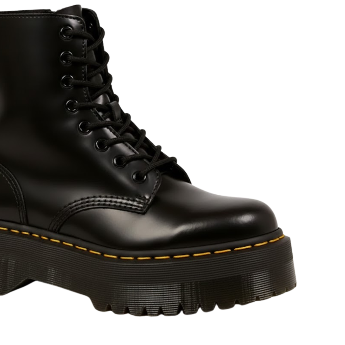Botas Chelsea de plataforma alta para mujer, de cuero, estilo punk gótico