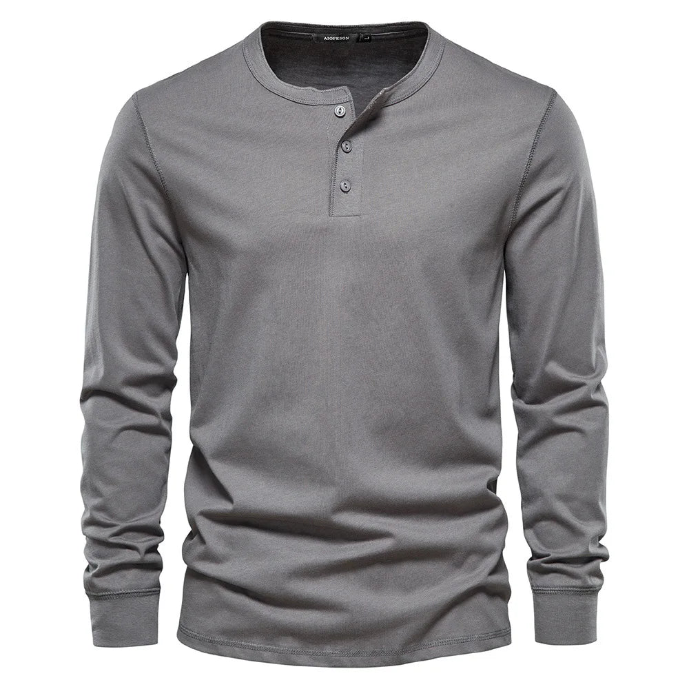 Chemise manches longues homme boutonnée casual confortable